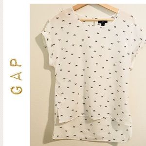 Gap adorable bike pattern high low top